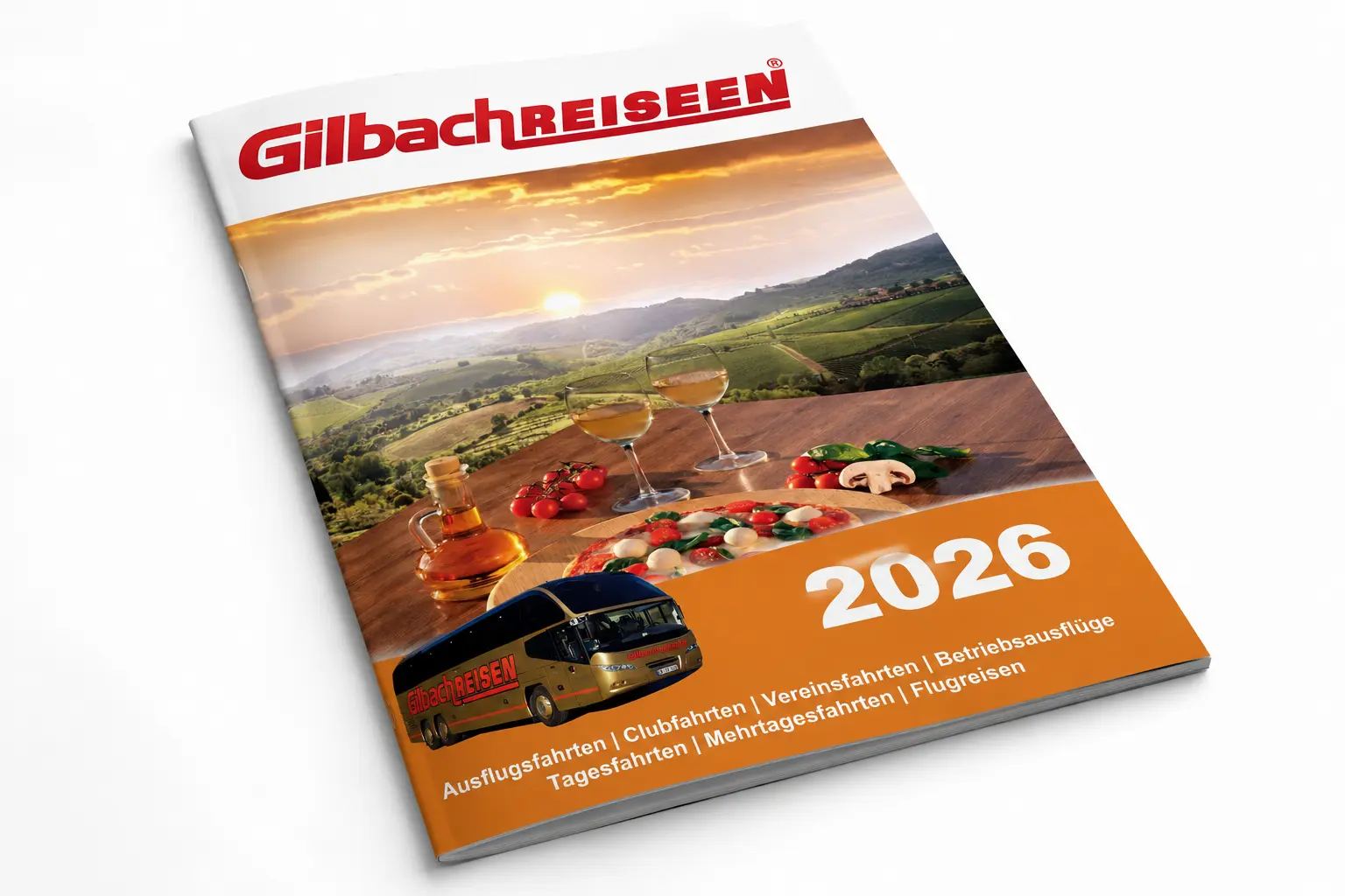 Reisekatalog von Gilbach Reisen
