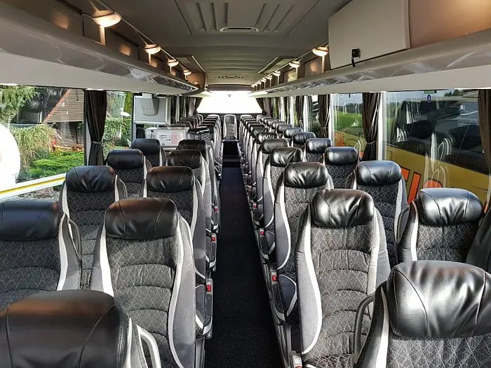 Innenraum vom Reisebus